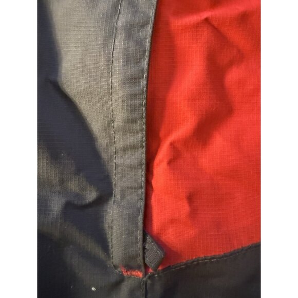 Mountain Warehouse Rain Jacket Boys 9-10 Black/red Waterproof Hood - Picture 4 of 11